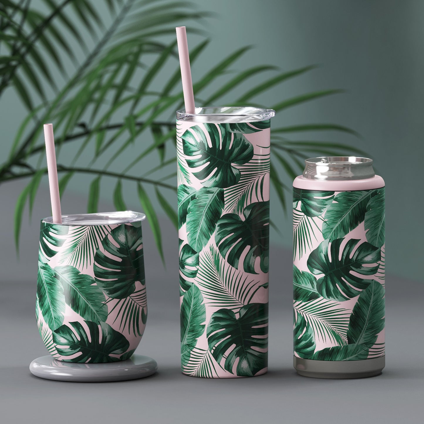 Tropical Skinny Steel Tumbler