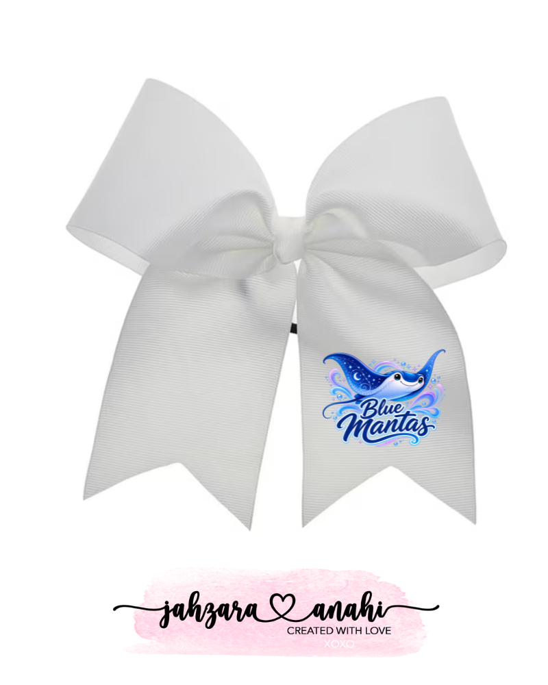 Blue Mantas Team Bows