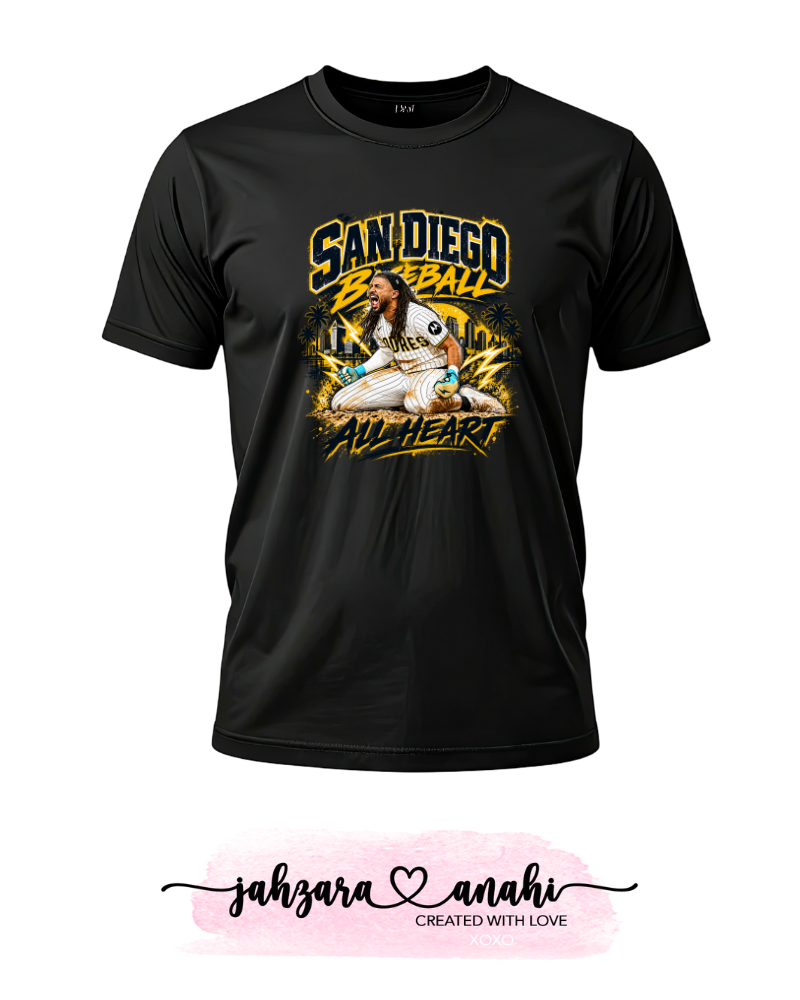 SD All Heart Black Shirt