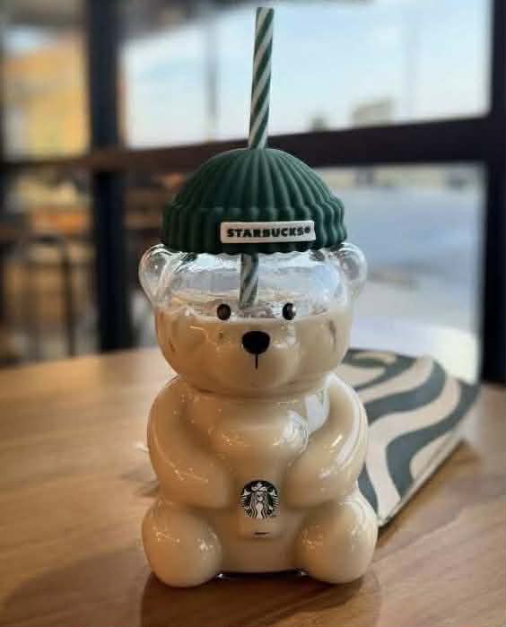Glass Bear Tumbler
