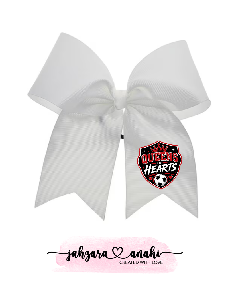 Queens of Hearts Team Bows