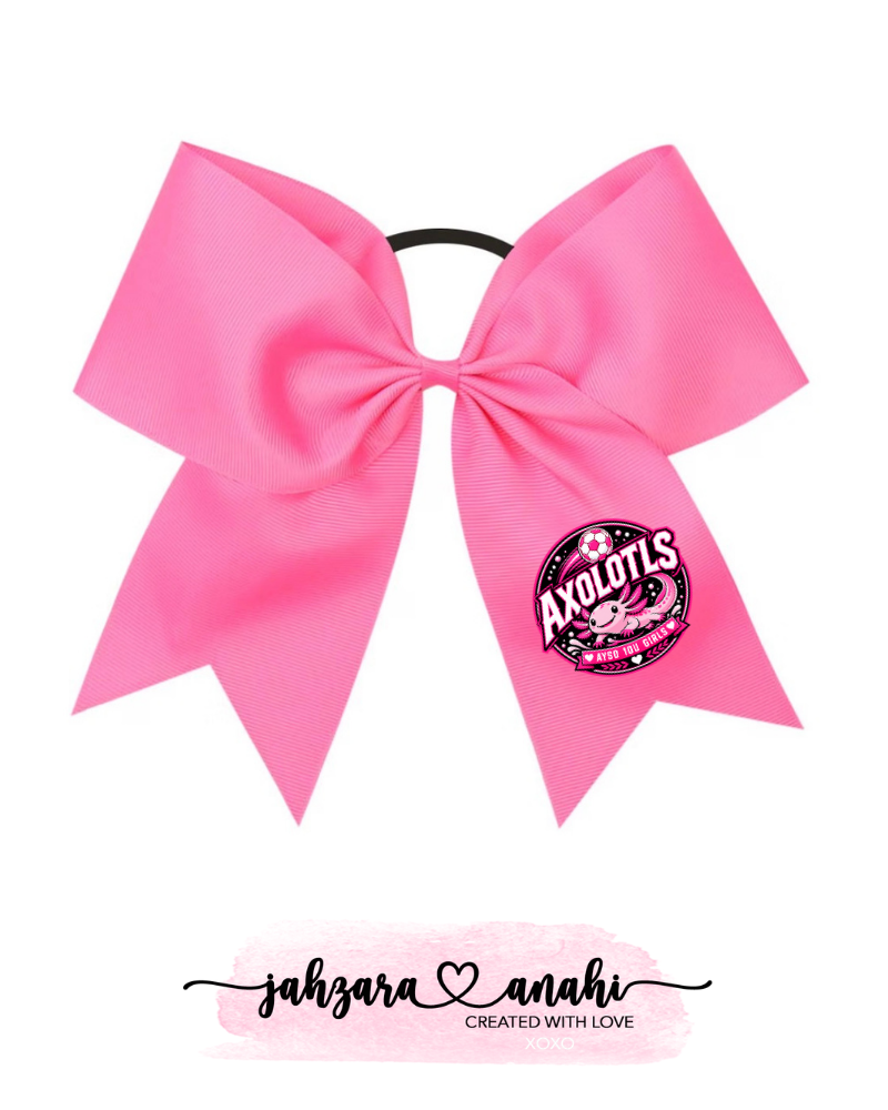 Axolotls Team Bows Pink