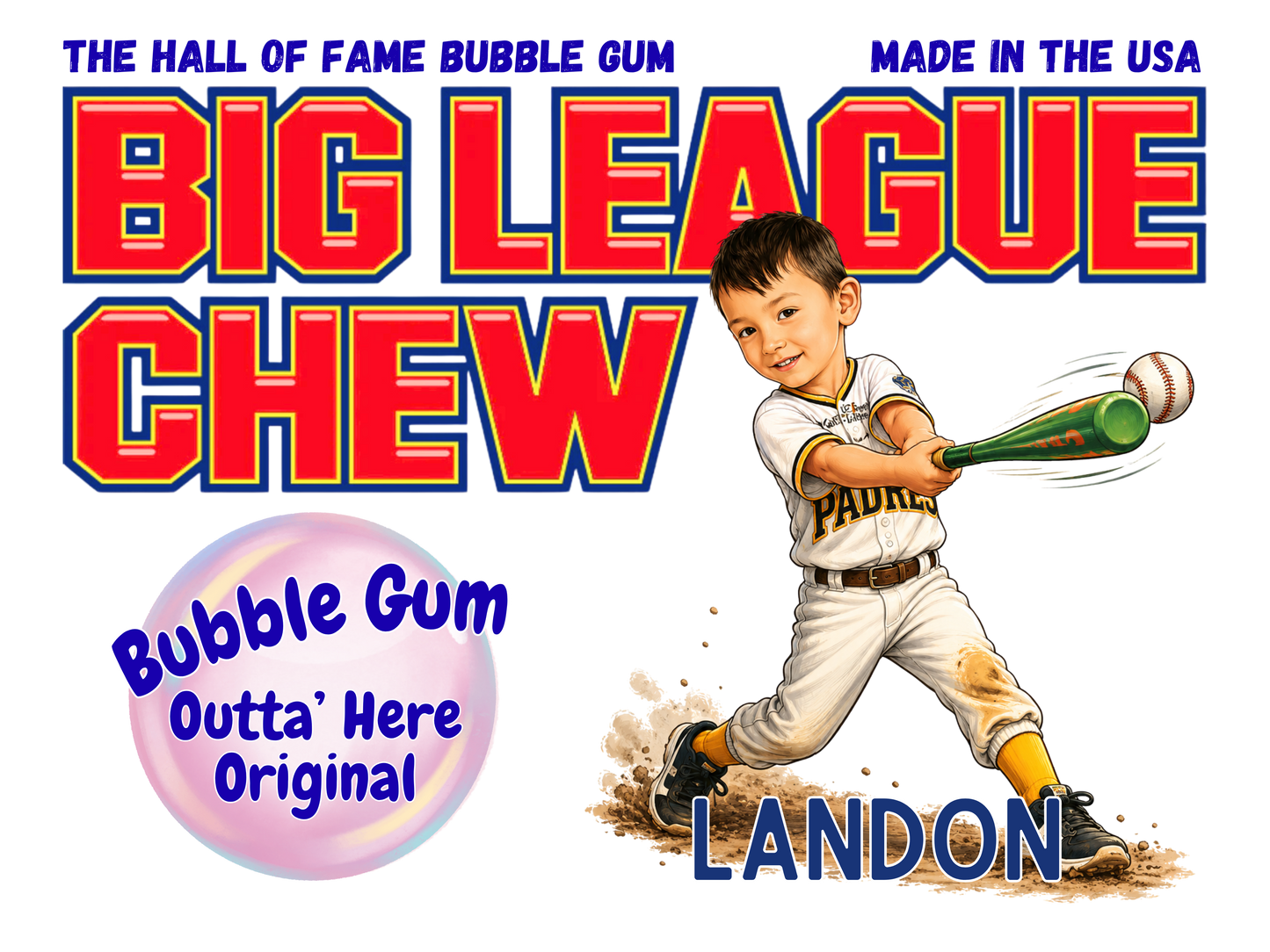 Bubble Gum Baseball Shirt