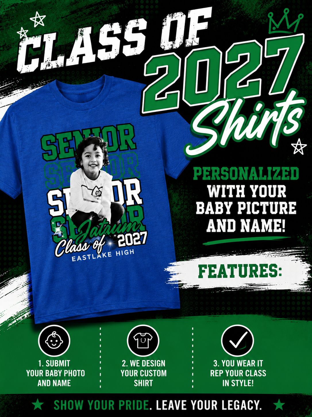 Class Of 2027 Shirt