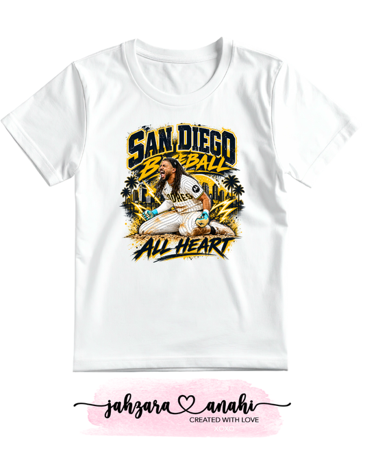 SD All Heart White Shirt
