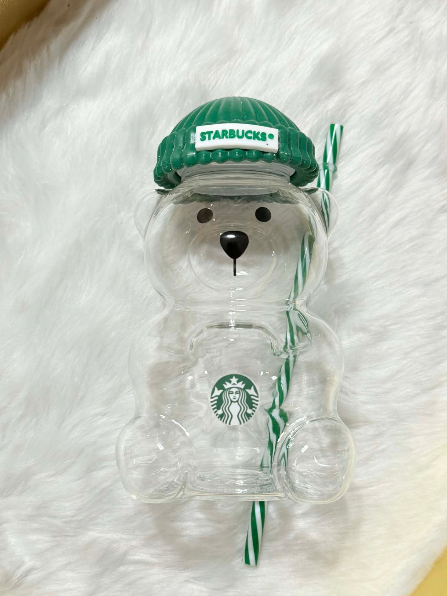 Glass Bear Tumbler