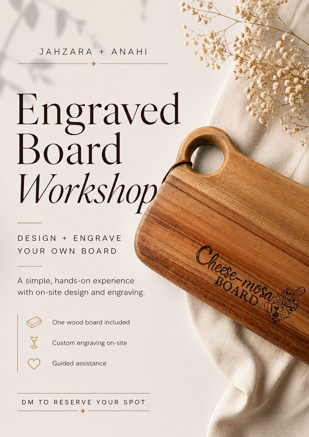 Engraved Board Workshop