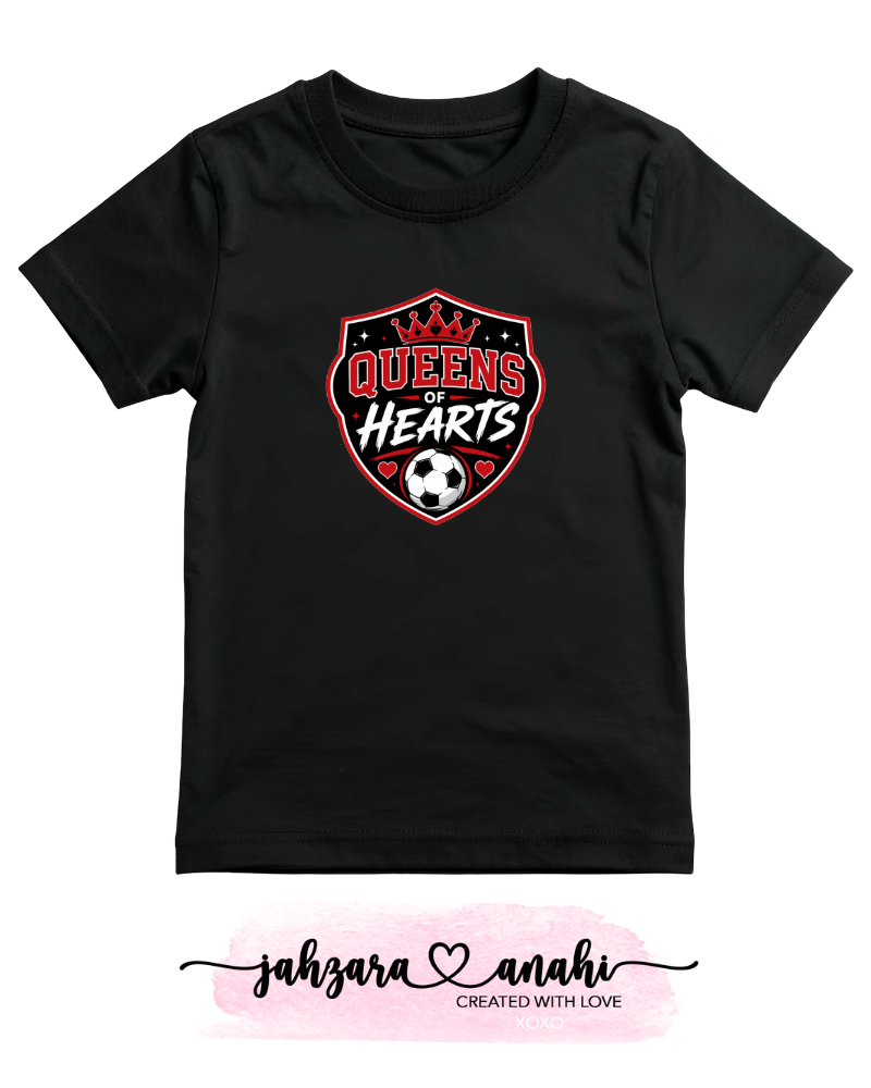 Queens of Hearts Team Swag Shirts