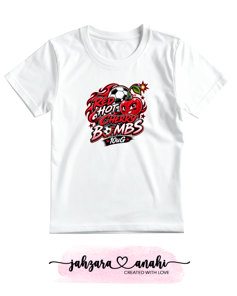 Red Hot Cherry Bombs Team Swag Shirts