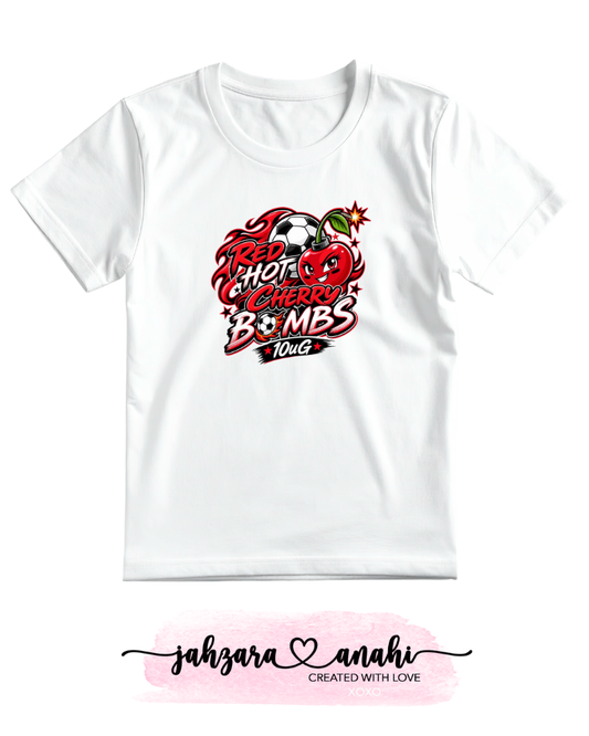 Red Hot Cherry Bombs Team Swag Shirts